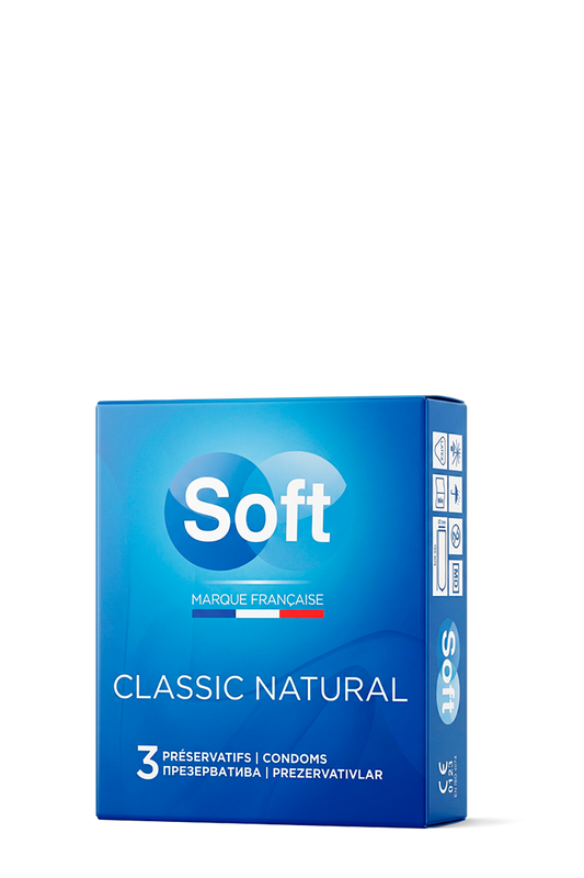 Préservatifs SOFT CLASSIC NATURAL