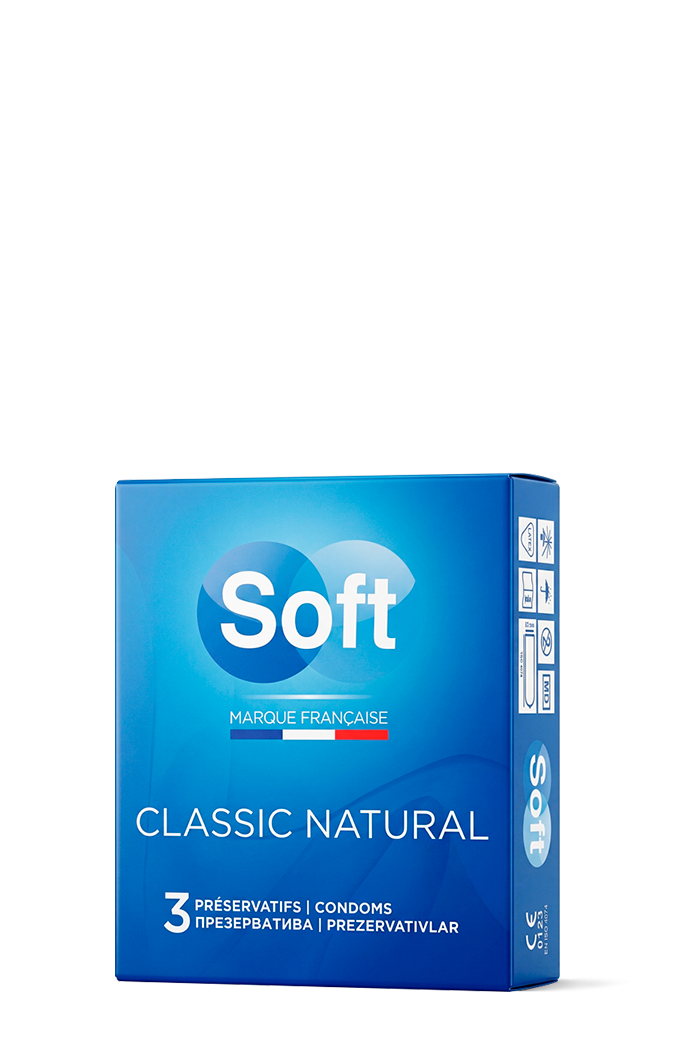 Préservatifs SOFT CLASSIC NATURAL