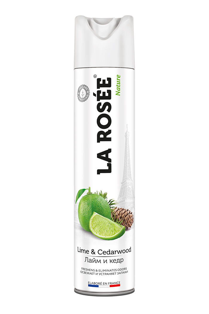 LA ROSÉE Lime & Cedarwood