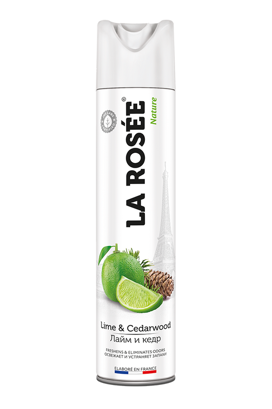 LA ROSÉE Lime & Cedarwood