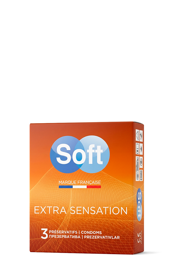 Préservatifs SOFT EXTRA SENSATION