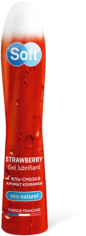 SOFT Gel Lubrifant Strawberry